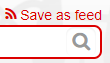 Save as feed