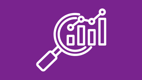 magnifying glass charts