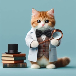 Cat in a hat