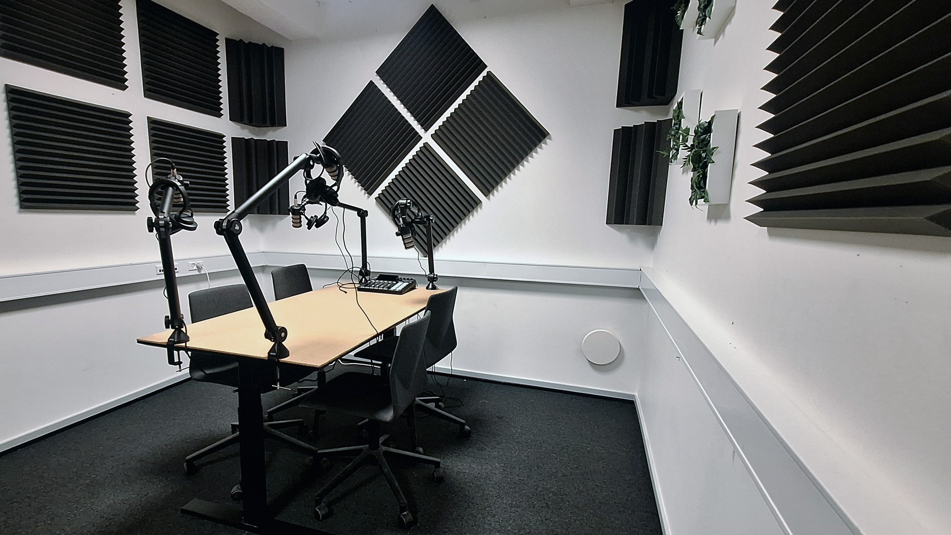 DTU Media Lab Podcast Studio 