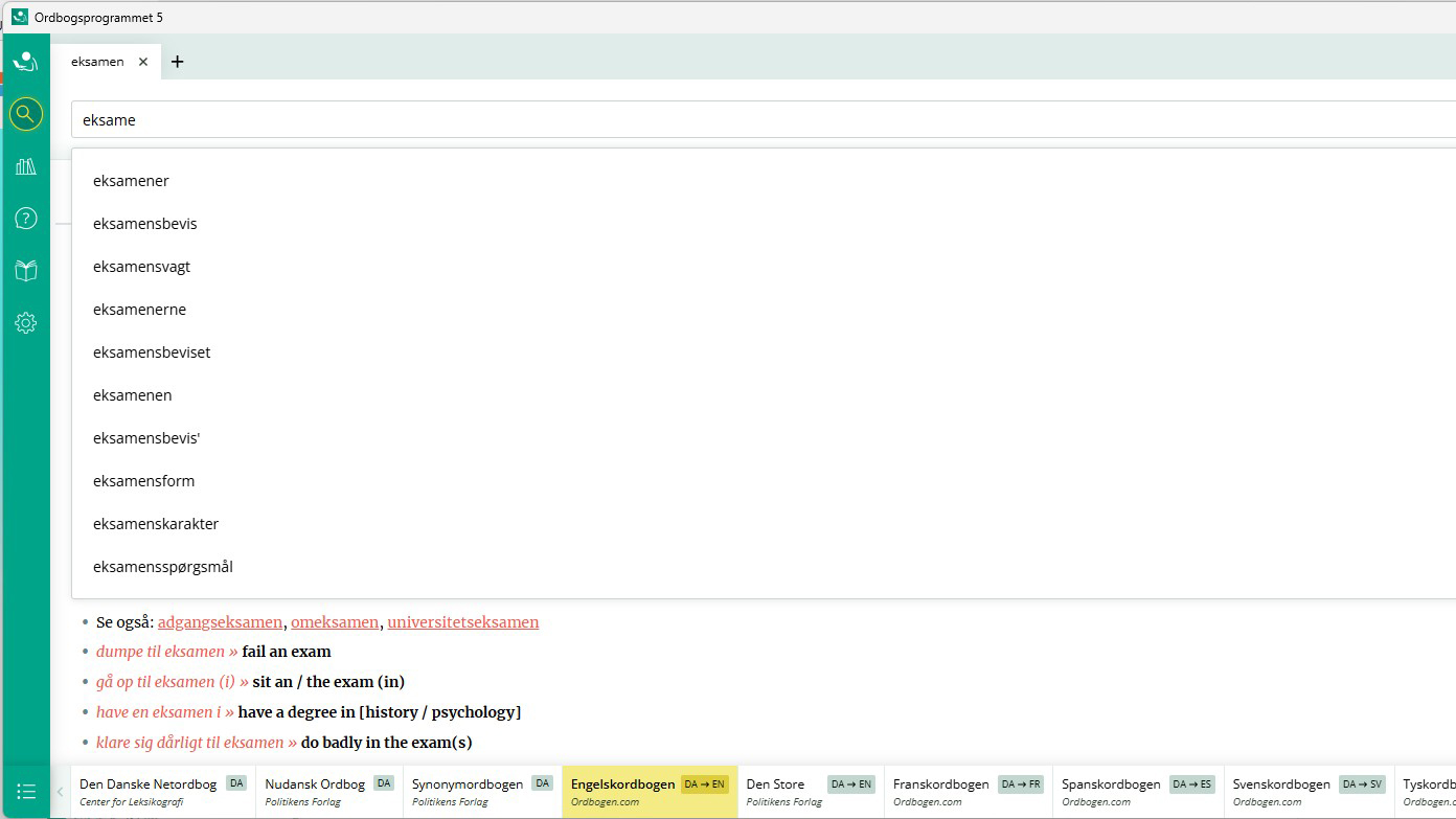 ordbogen.com